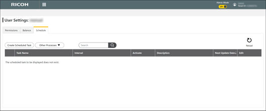 Application screen illustration